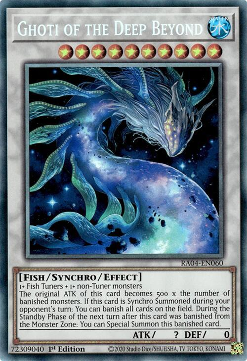 Ghoti of the Deep Beyond - RA04-EN060 - (PCR) Prismatic Collectors Rare - 1st Edition